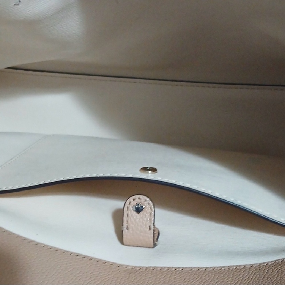 Kate Spade Tan Leather Tote Bag - Picture 8 of 12
